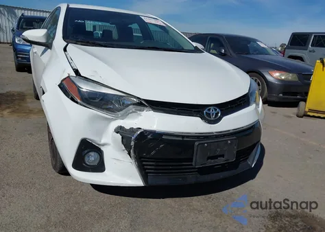 2016 Toyota Corolla S Plus из США, поврежденный, VIN 5YFBURHE7GP563595